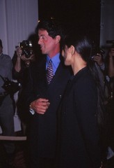 Dia Sylvester Stallone and Via Ling 1997 KB Format Photographer P10-7-3-4