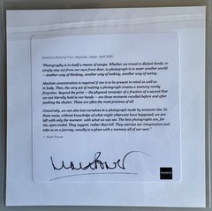 SIGNED Mark Power Photo – Magnum Square Print 6×6 Kirishima National Park 2000