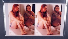 Boris Starosta 3D Stereoview – Tracy A 296 – nude model signed 2008