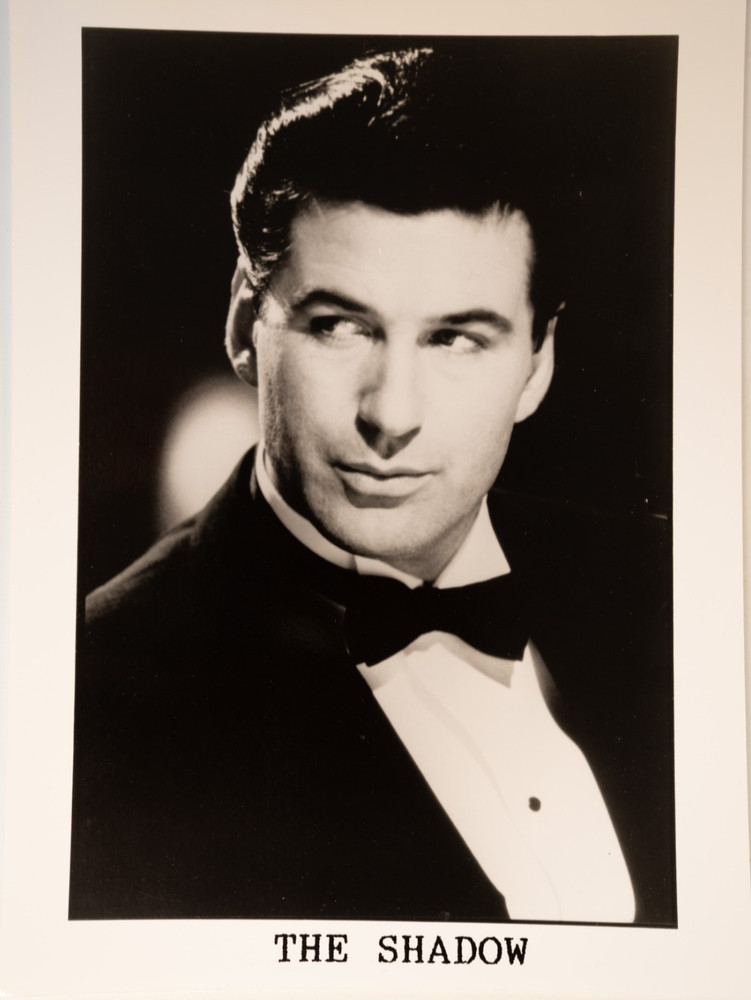 PHOTO Analog Film The Shadow Alec Baldwin 18X24 Cm 1990