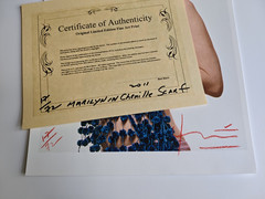 Bert Stern – Marilyn Monroe – Marilyn in Chenille Scarf – Limited & Signed