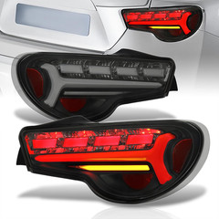JDM Sequential Signal LED DRL Tail Lights Brake Lamps Stop Assembly Pair Set Com