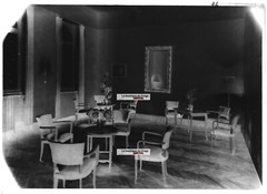 Vintage Black And White Photo Glass Plate Negative 13X18 Cm Antique Living Room