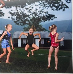 MARTIN SCHOELLER ‘Woodward Gymnast Camp KIDS Photo published NEW YORKER Magazine