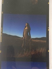 LOT OF 6 FEMALE IN MAXI DRESS AT SUNSET SEXY NATURE COLOR POSITIVES