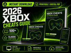 Digital Xbox Cheats Guide PDF 2026 Classic Edition 500+ Pages Retro Game Codes T