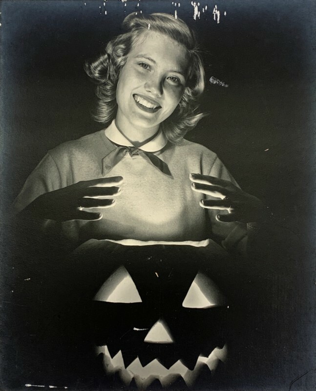 Dynamite Vintage Midcentury Halloween Photograph