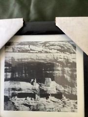 Ansel Adams The Mural Project 1941-1942 Cliff Dwellings Framed RARE