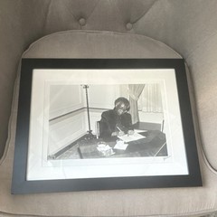 J. Brandt Signed Framed Black & White Photograph Gwendolyn Brooks 1985