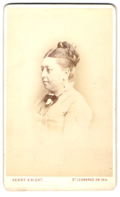 Photograph Henry Knight, St Leonards on Sea, Grand Parade, Portrait of a Lady