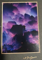 G Brad Lewis Kilauea Volcano Hawaii Photographic Art Print «Lav Art» Signed 24A