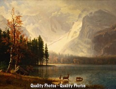 Estes Park Colorado Whyte’s Lake 8.5×11″ Photo Print Albert Bierstadt Fine Art