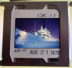 Lot Of 34 1976-79 Ships Subs Amateur 35mm Color Slides CV Ricketts FDR Carrier
