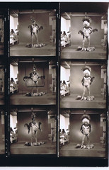 NEWLY FOUND! Hendrickson PHOTO Contact Sheet Proof & Negatives NAUGHTY & NICE