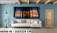 Oceanside Pier Sunset Photography: California Seascape Wall Art