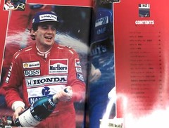 Ayrton Senna F1 Grand Prix 1990 & 1991 Jump Shueisha McLaren Akira Toriyama Book