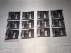 NEWLY FOUND! Hendrickson PHOTO Contact Sheet Proof & Negatives MADAM & her DOG