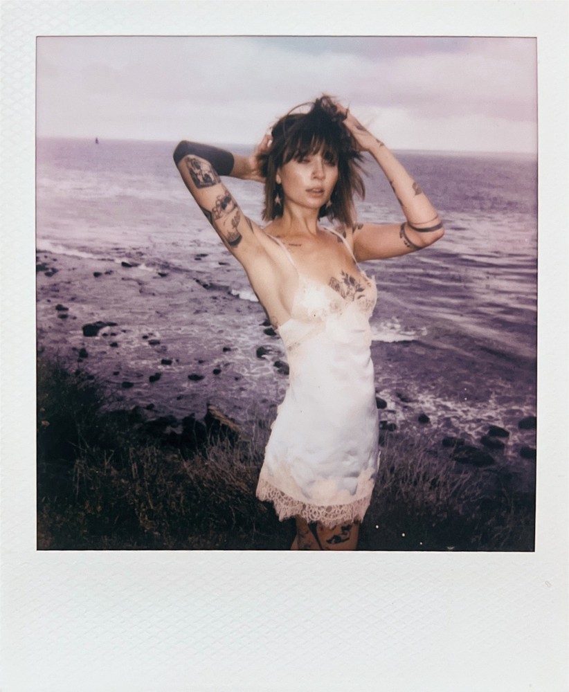 OOAK Art model Sawyer Polaroid Instant Film Print SIGNED by model + artist