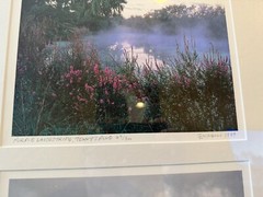 Nick Zungoli Set of Four Framed Photographs Signed Hundson Valley Photographer