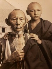 TIBET NEPAL MONKS PHIL BORGES PORTRAIT PHOTO #8/40 REINCARNATION 20 X 24 LOBSANG