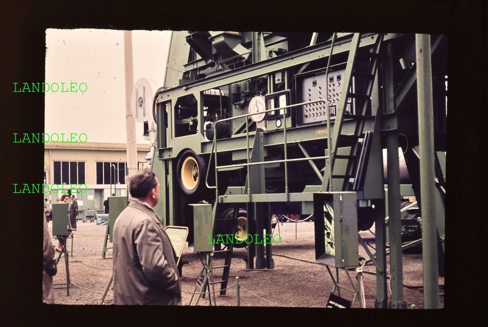 Dia Leipzig 1961 Trade Fair Machine by Linnhoff Company Green