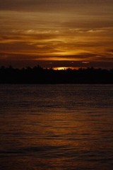 Digital Image Picture Photo Pic Wallpaper Background Sunset Over A Body Of Water