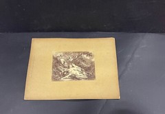 Curiosa Albumen Photograph Engraving François Boucher A. Calavas Paris 1875