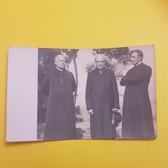 Photo Antique, Vintage, 3 Priests, Men of God, Pastors, Serious Facees