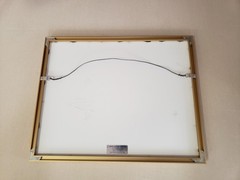 Original Framed Photograph Portrait Street Art by Geof Gould Vestal NY 20″x16″