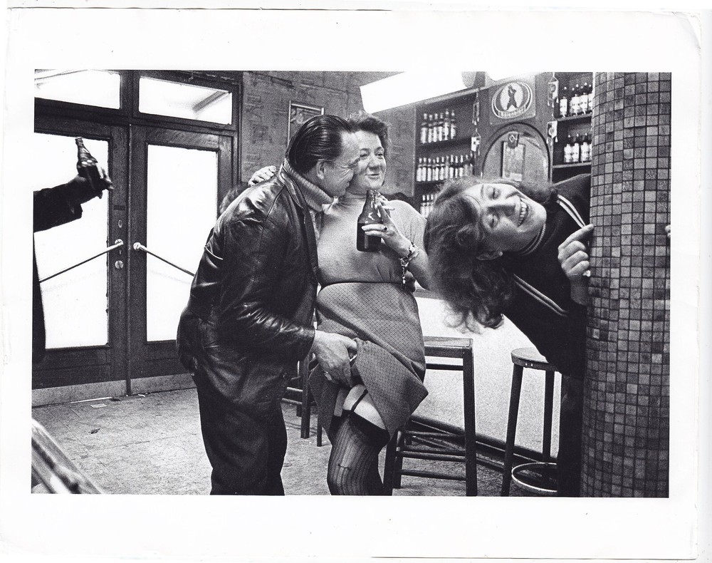 Anders Petersen original vintage photo, Cafe Lehmitz iconic press photo Germany