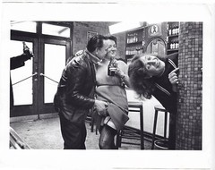 Anders Petersen original vintage photo, Cafe Lehmitz iconic press photo Germany