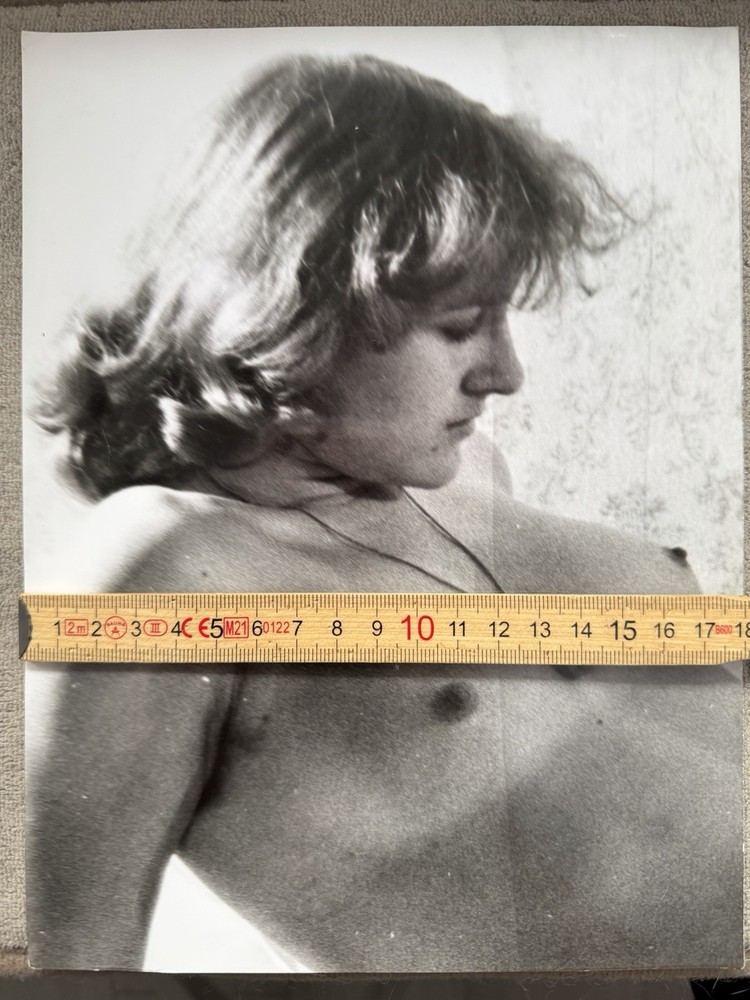 Vintage Nude Photography, Black and White Art Photo, Rare Collection