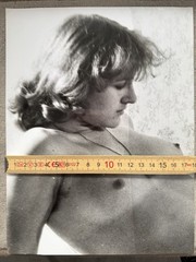 Vintage Nude Photography, Black and White Art Photo, Rare Collection