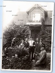 Wiedenbrück 1930 – in the garden of the Tischmann family – photo 9x12cm