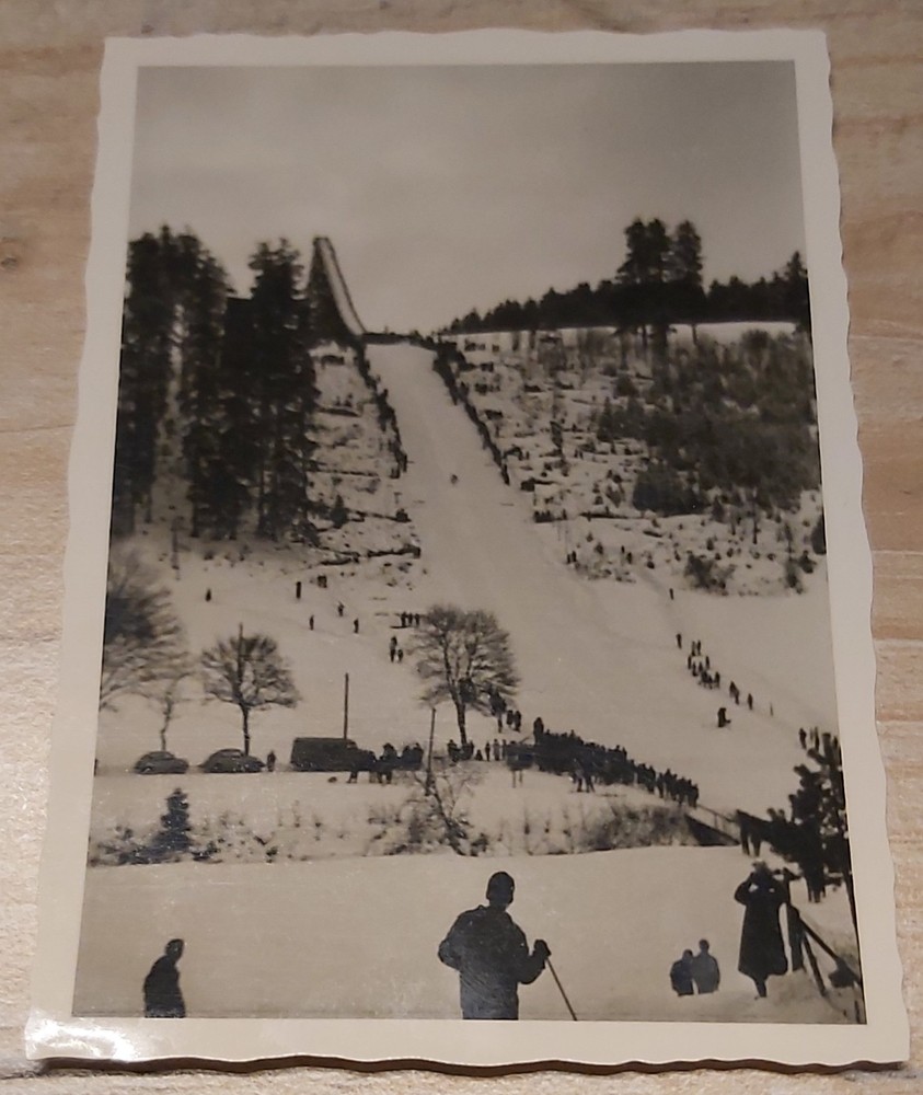 old AGFA BROVIRA b/w photo JUMP HILL WHERE CAN THAT BE???????? PHOTO 2