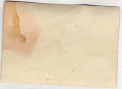 10x7cm old barite photo 6y nude woman on floor