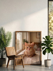 Product Cute kitten poster Wall art Printable Digital Photo Picture