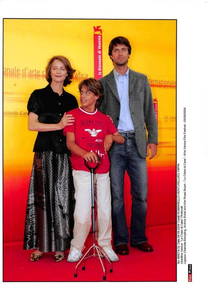 Press Photo MLE10550 30×20 Cm Approx 2004 Charlotte Rampling Andrea Rossi