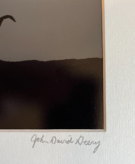 JOHN DAVID GEERY ~ «MOONLIGHT FLIGHT” SIGNED DIGITAL COMPOSITE PHOTO ~ 15” x 13”