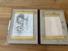 Victorian Photo Album with Old Family Photos 1890s to Early 1900s