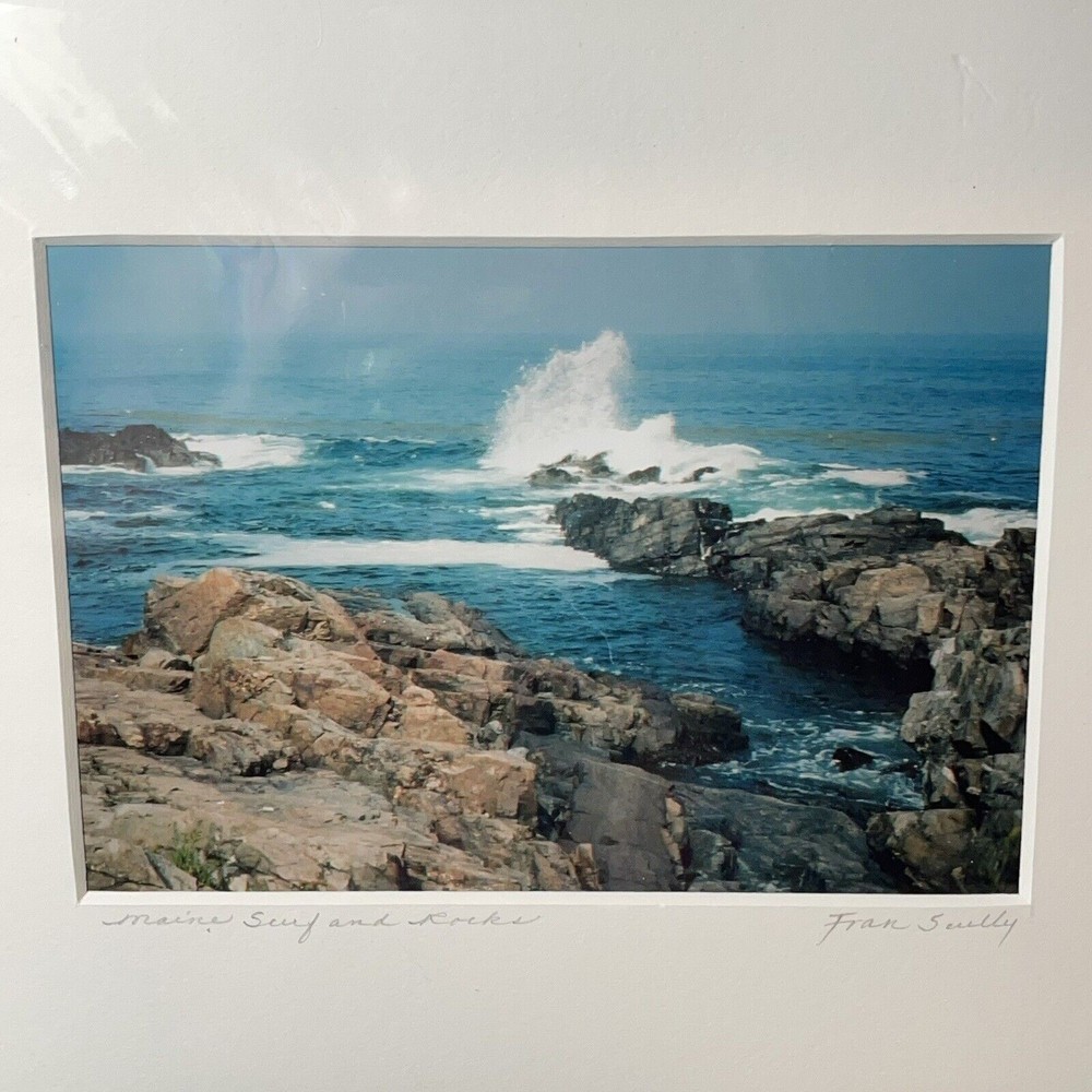 Photography Maine Surf And Rocks By Fran Scully Ocean Beachcore Coastal Seaside