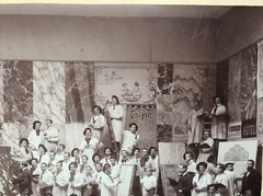 School of Painting 1905 Brussels Old Photography, G.Naroisse