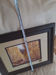 Vintage Framed Colorado Trail ART Photography by Colorado Artist Art Gore Signed