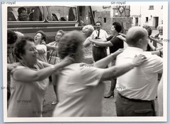 People Dancing 1969 Near Afri Cola Advertising Advertising – 1960s – Photo 10x7cm