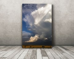 Thunderstorm cloud print Iowa country landscape wall art photo nature picture