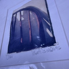 Lisa H Sorensen “Chair” 1996 Signed Original Photograph Matted 10×8.25