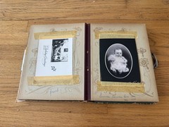 Victorian Photo Album with Old Family Photos 1890s to Early 1900s