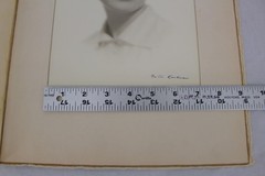 Vintage Joseph Doweran Portrait Photograph Woman Matted Signed Studio Print