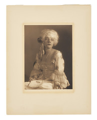 Paul Outerbridge Jr., Vintage Signed Platinum Print, Portrait of Wife, 1924
