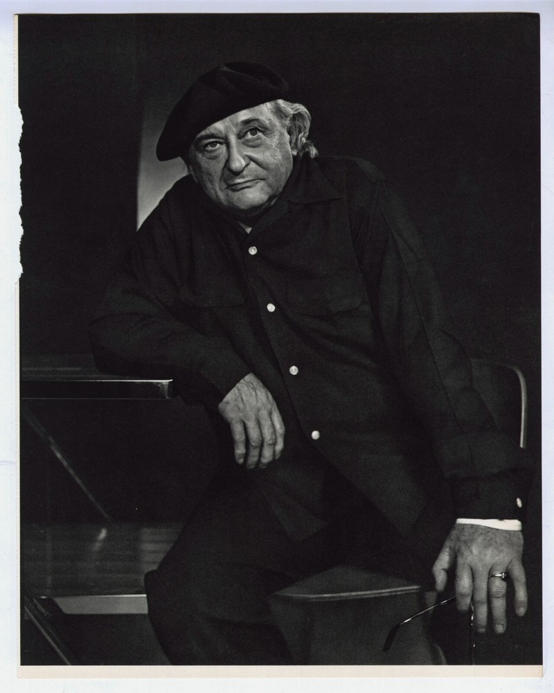1966 Portrait Sculptor Jacques Lipchitz Original Yousuf Karsh Photogravure 1977